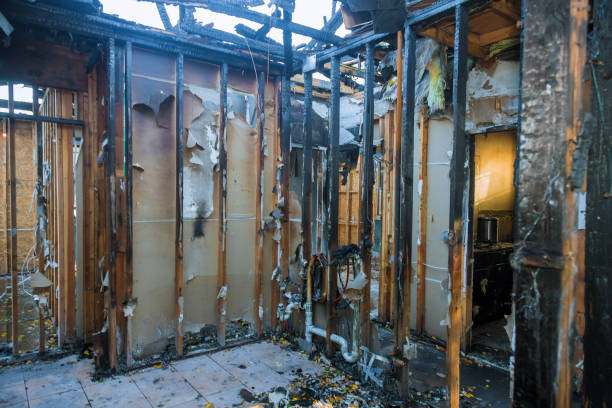 Professional Fire Damage Removal technician working in Laie, HI
